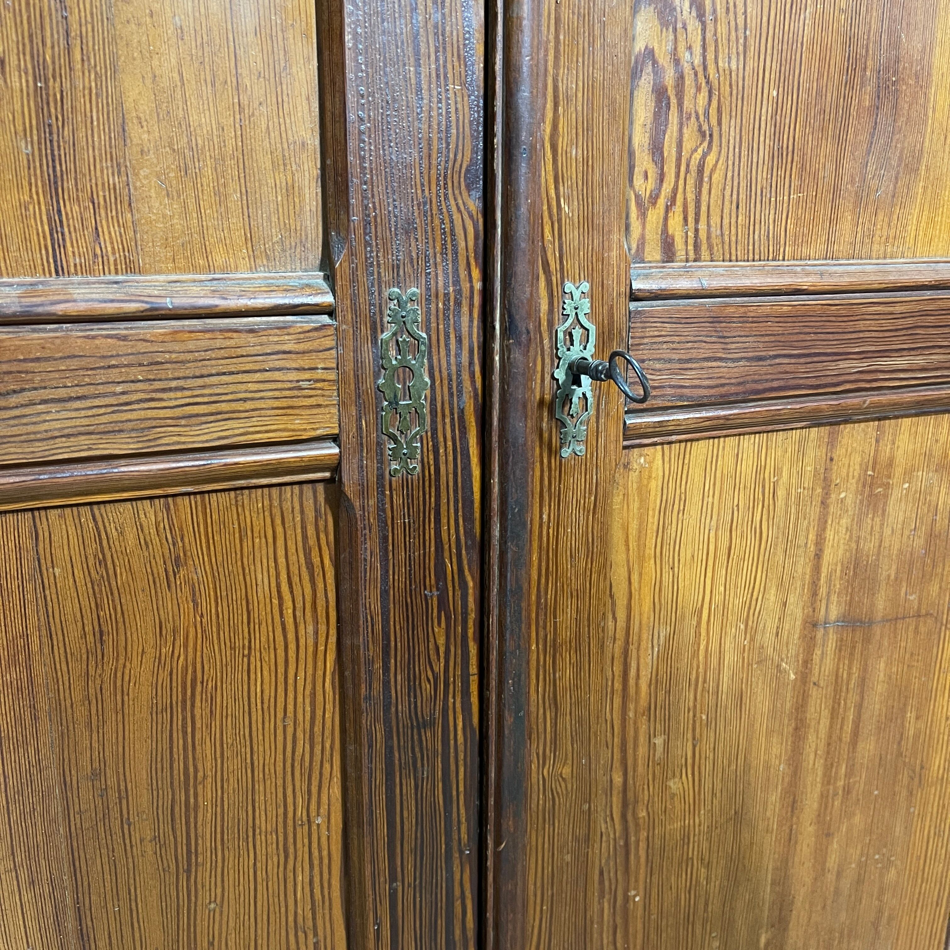 Parisian wooden wardrobe