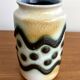 Veb haldensleben 3068 - small east german gdr vase - tactile mid-century modern design