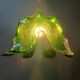 Vintage Murano glass pendant light, for Mazzega, 1960s