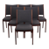 Set of six rosewood chairs, Danish design, 1960, designer:Johannes Andersen
