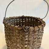 Antique wicker basket
