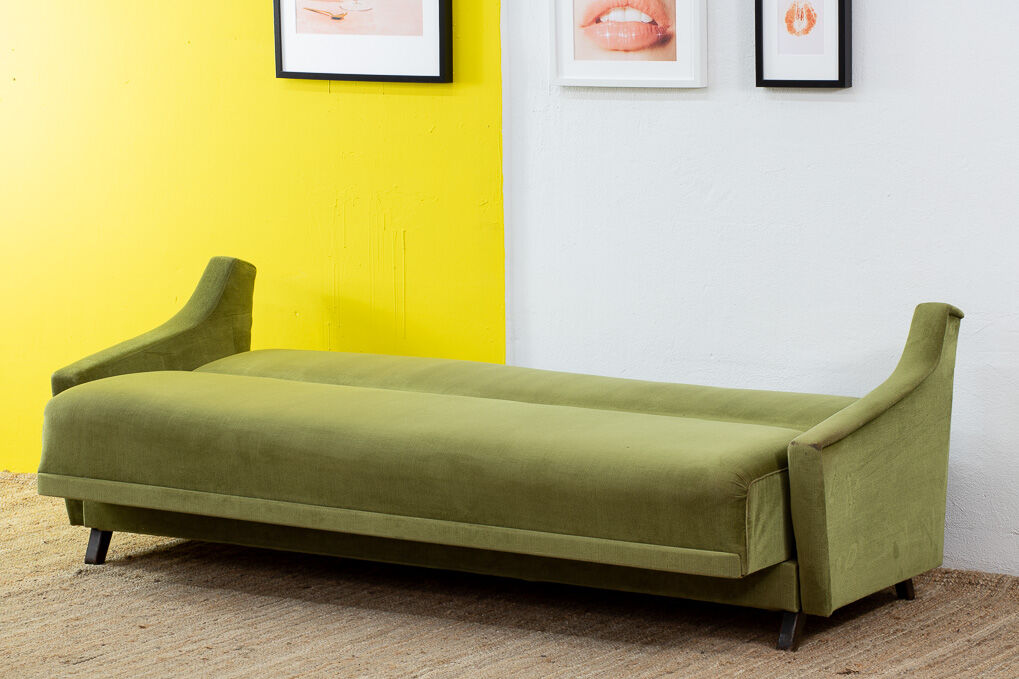 Vintage Scandinavian Daybed Sofa 212 cm