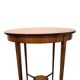 Antique English Oval Mahogany Side Table, from around 1900