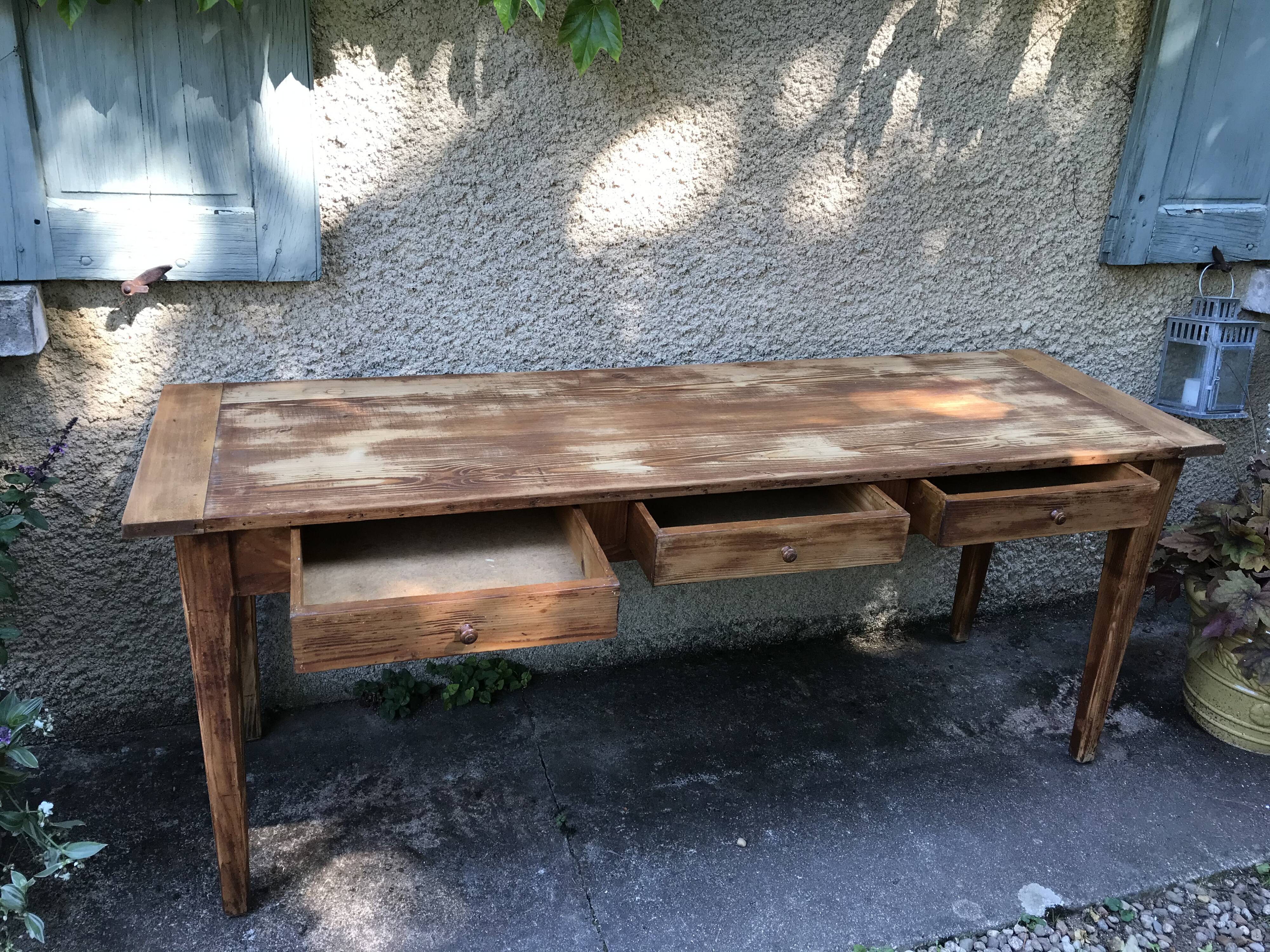 Vintage bistro table