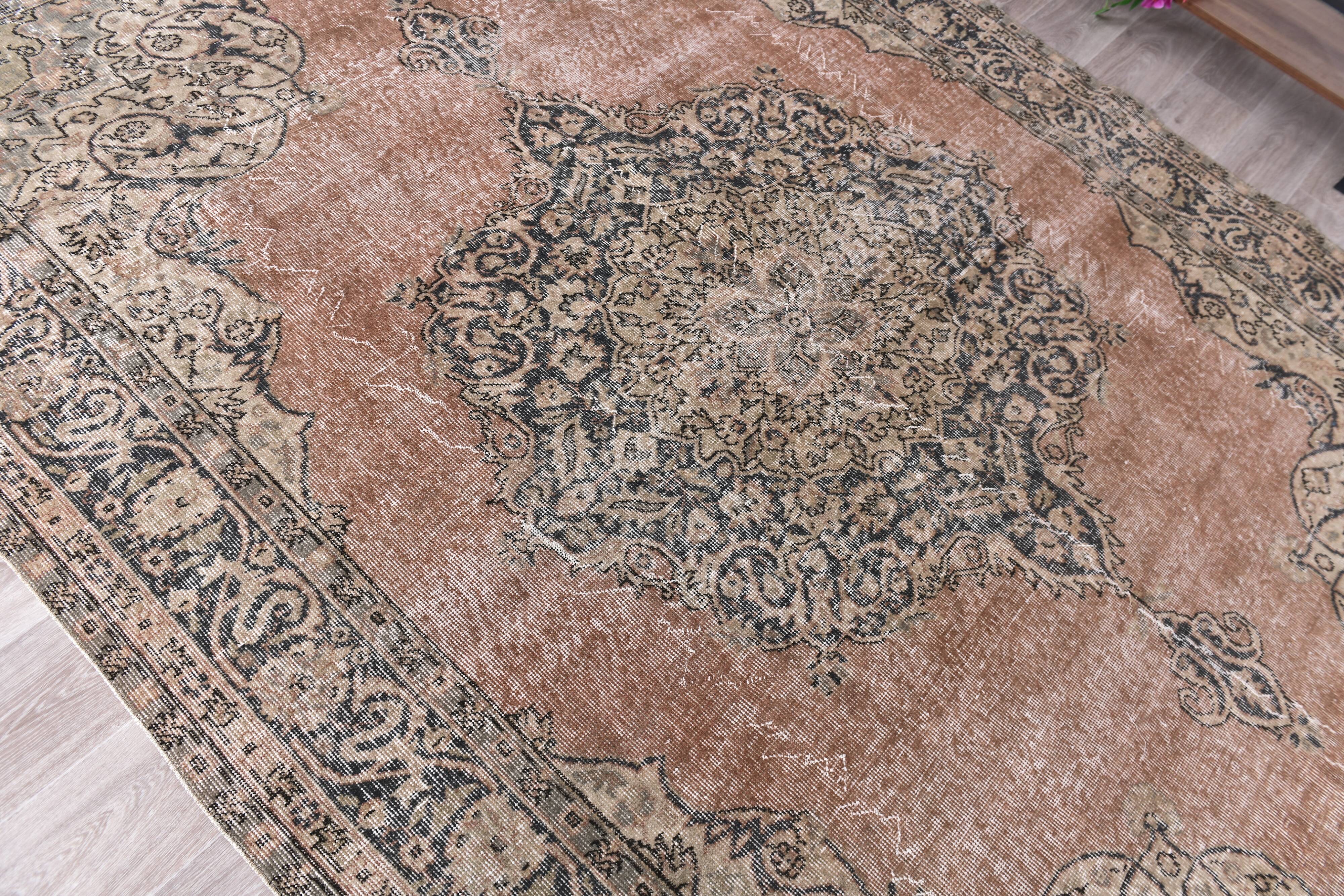 57s Red & Navy Blue Persian Rug 205x307Cm