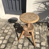 Wooden screw stool