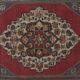 Vintage Turkish handmade rug 176x303 cm