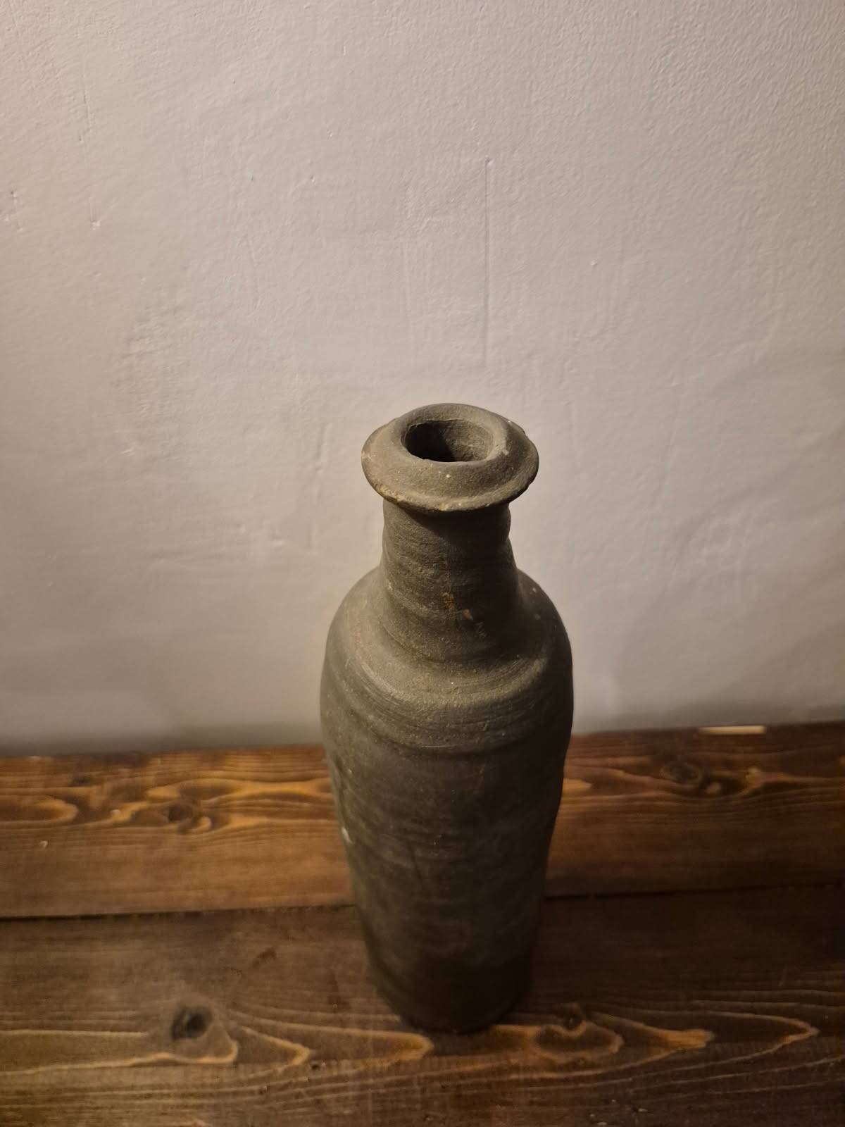 Antique stoneware bottle