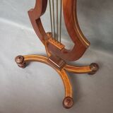 Small Lyre guéridon table, 19th century.