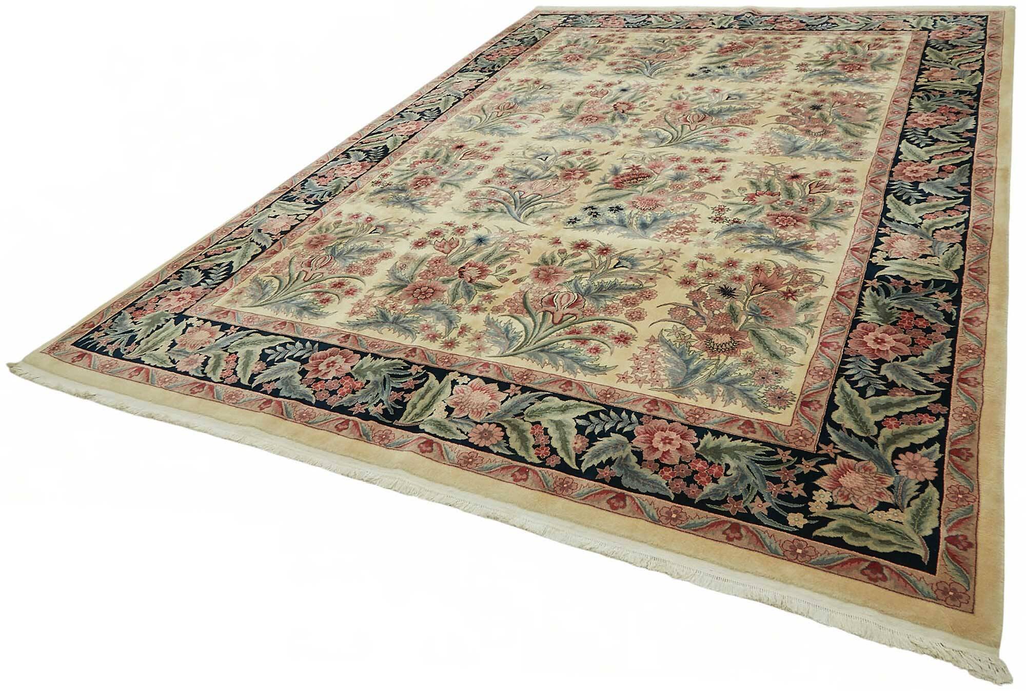 Turkish Handknotted Wool Oushak Rug 278 cm x 370 cm