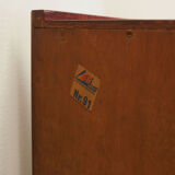 Enfilade en teck, design danois, années 1970, fabriquée par ES Møbler