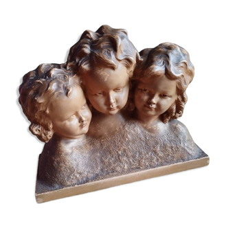 Statuette en terre cuite