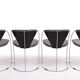 Arrben Linda Dining Chairs, Italy, 1982, Set of 4