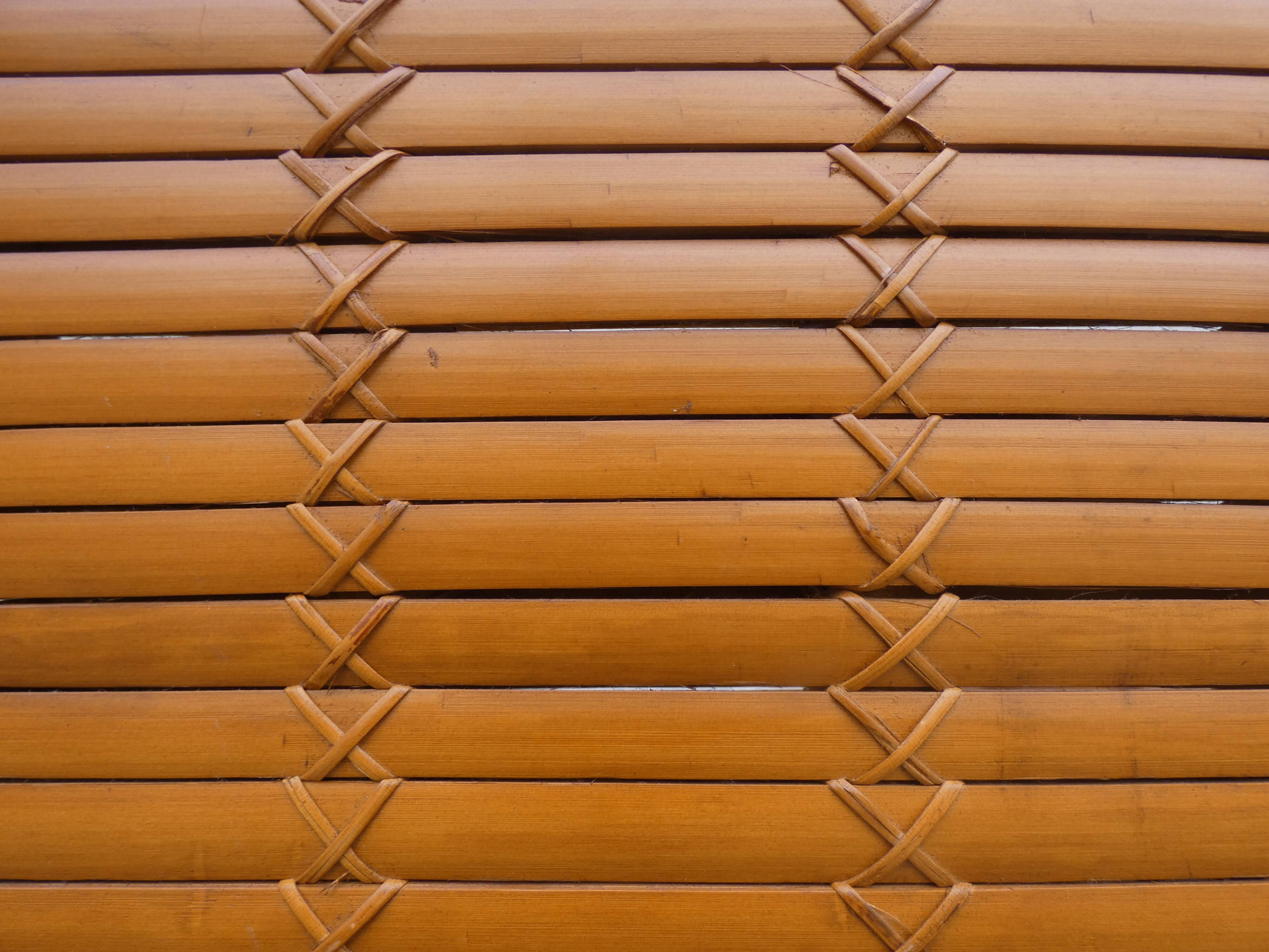 2 colonial bamboo and teak armchairs