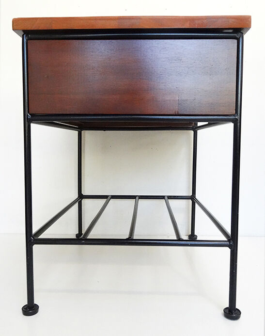 Wood and metal extra furniture