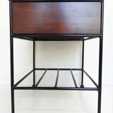 Wood and metal extra furniture