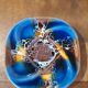 Art Deco coffee service Vallauris cobalt blue flambe glaze – 15 pieces