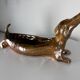 Dachshund ceramic dish 1960 france vintage