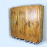 Bauhaus chromed tubular steel wardrobe, 1930s