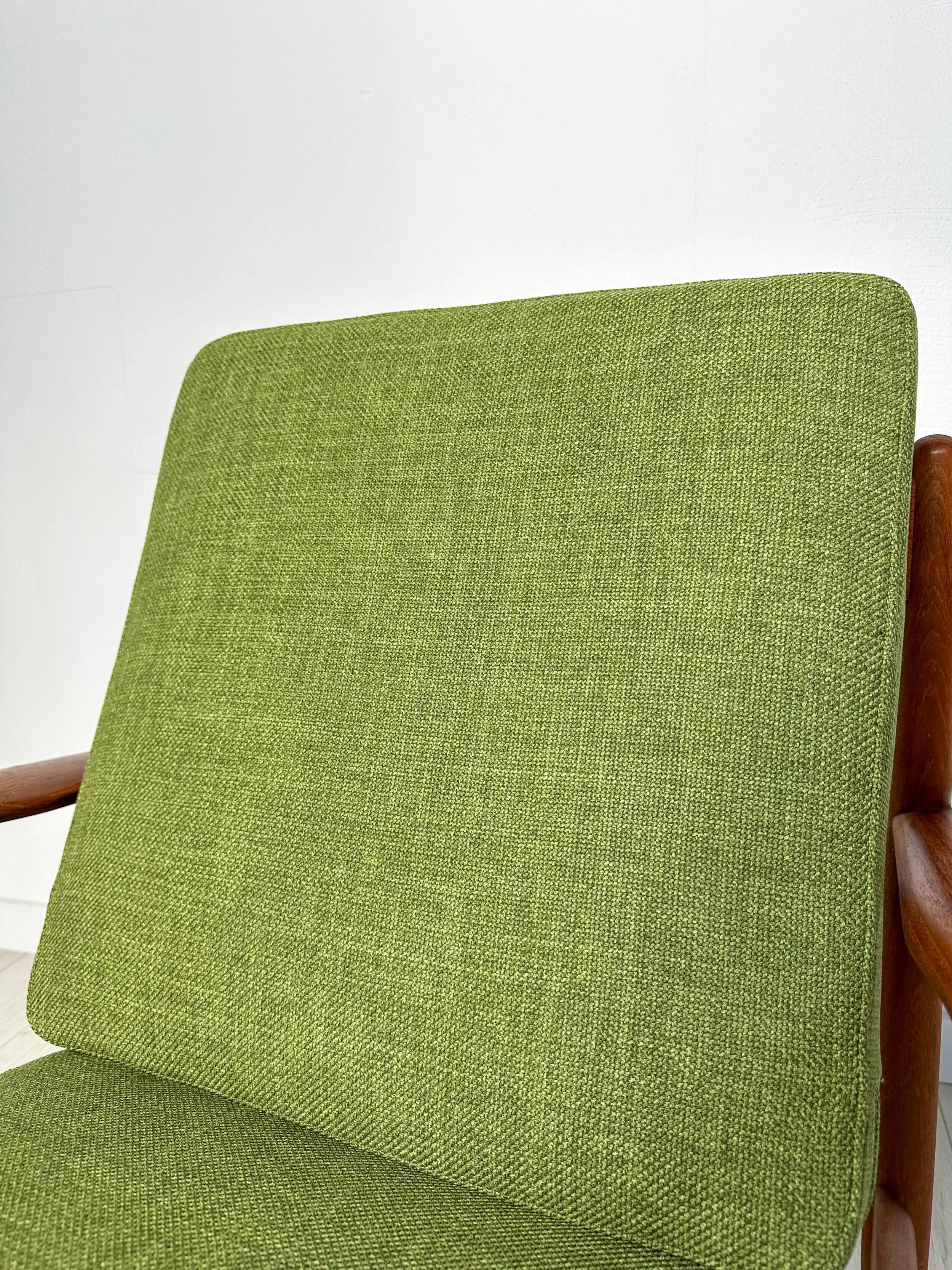 1950s Vintage Danish Teak Armchair by Grete Jalk for France & Daverkosen