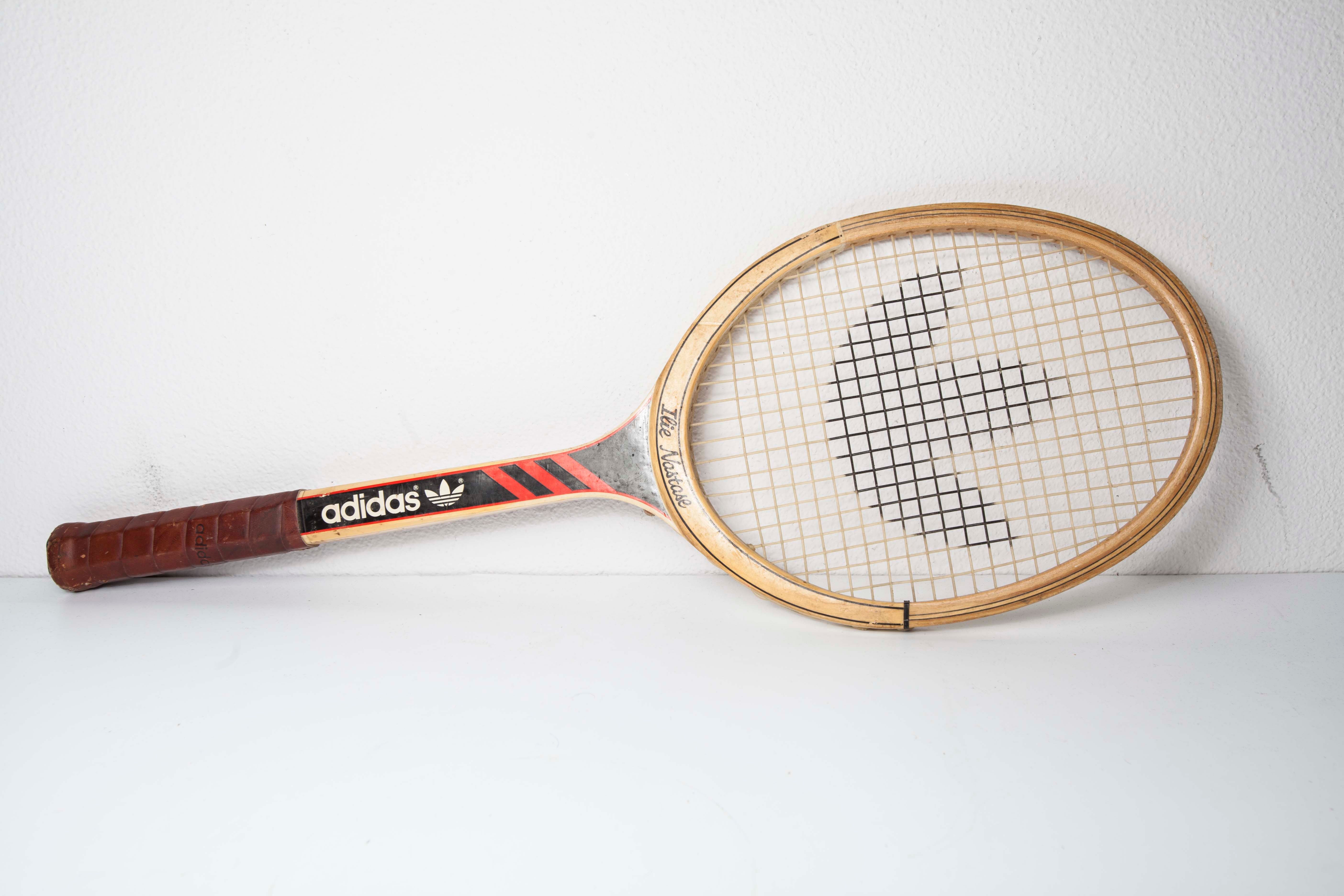 Adidas Ilie Nastase tennis racket