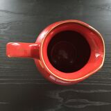Dark red pitcher