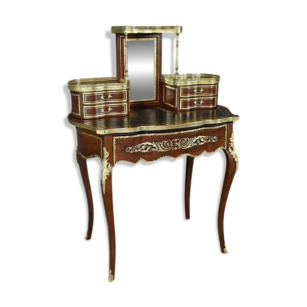 Petit Bureau de Dame en Acajou, époque Napoléon III – 2ème partie XIXe