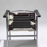 FAUTEUIL EN CUIR LC1, LE CORBUSIER, CASSINA, 1960s