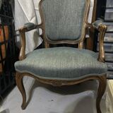 Louis XV style convertible armchair