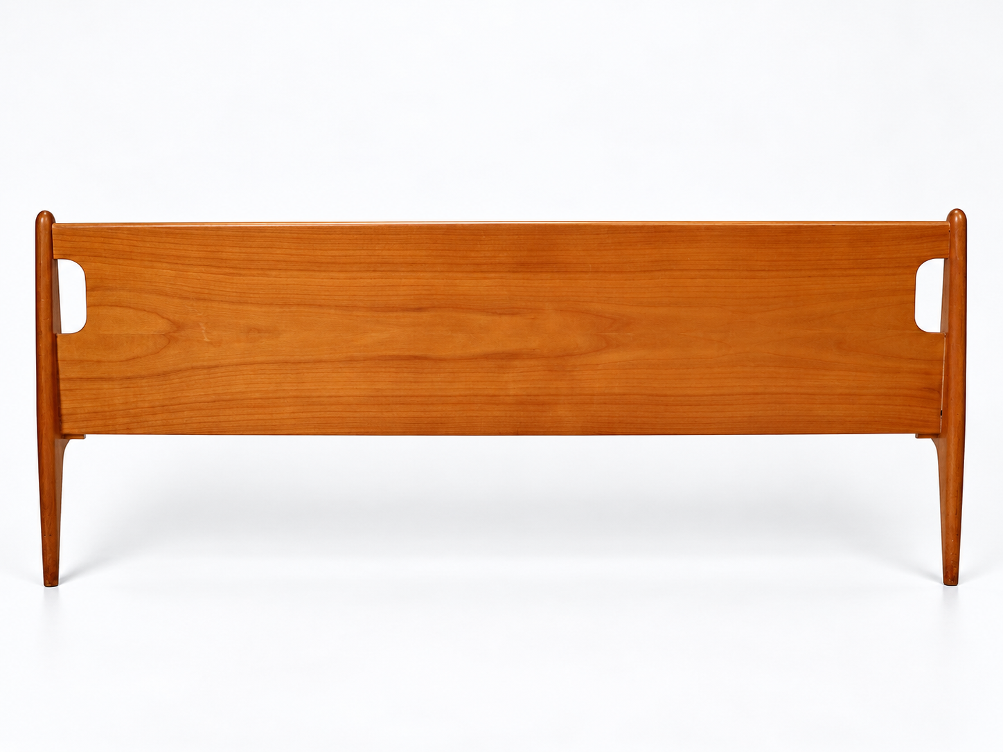Vintage double bed – wooden bed frame from the 60s