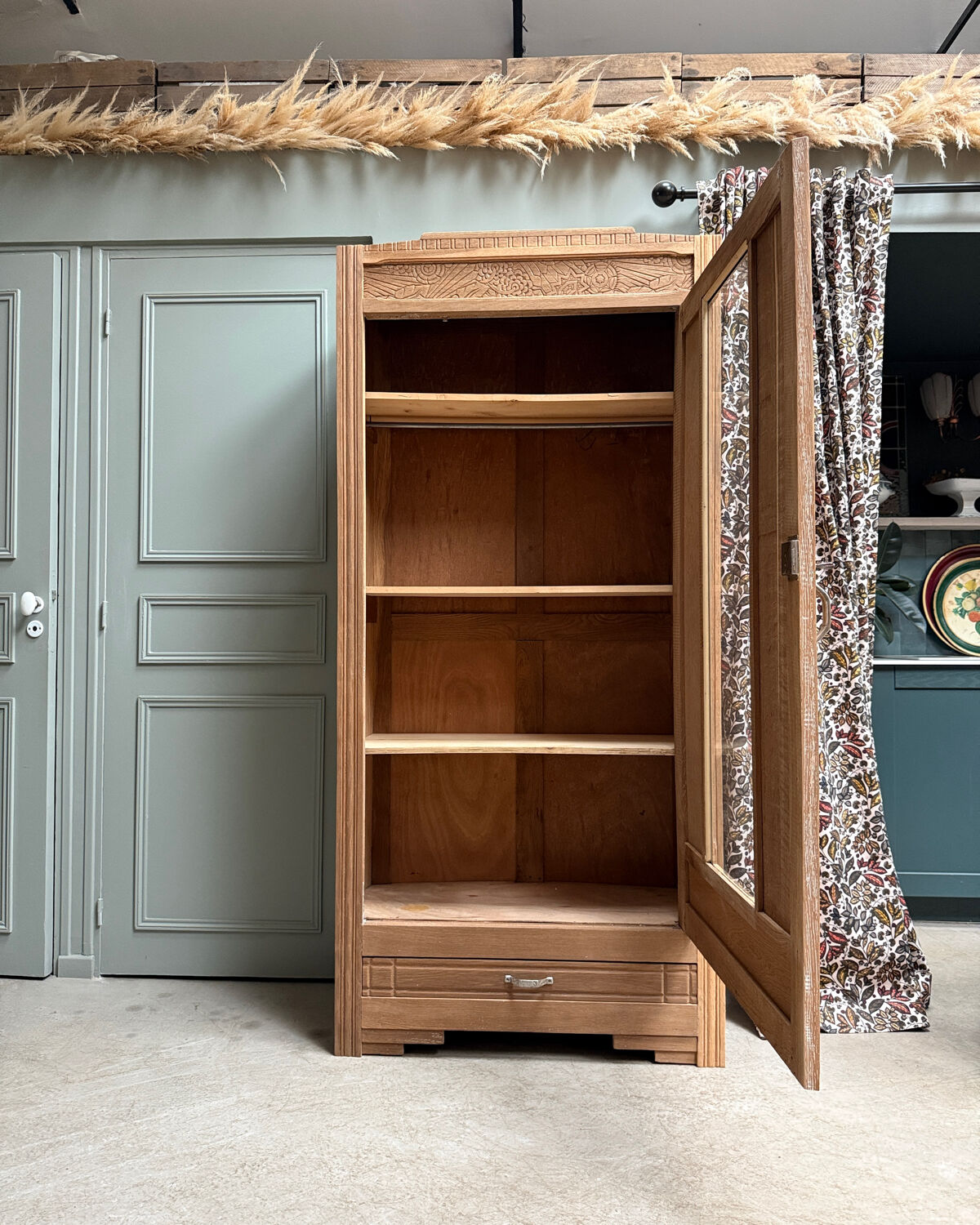 Armoire vitrée Art Déco