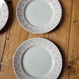 Set of 5 flat plates FB 26 and 31 Badonviller