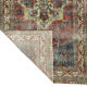 Anatolian handmade vintage rug 222 cm x 117 cm