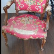 Cabriolet armchair "Amandine"