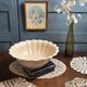 Antique salad bowl by Jules Vieillard & Cie Bordeaux, shell shape – 19th century
