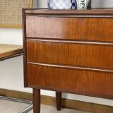 Teak chest of drawers