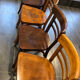 Suite de 4 chaises de bistrot Baumann vintage