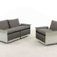 Vitsoe seatgroup by dieter rams, model 620, easychair+sofa