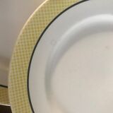 Vichy dessert plates