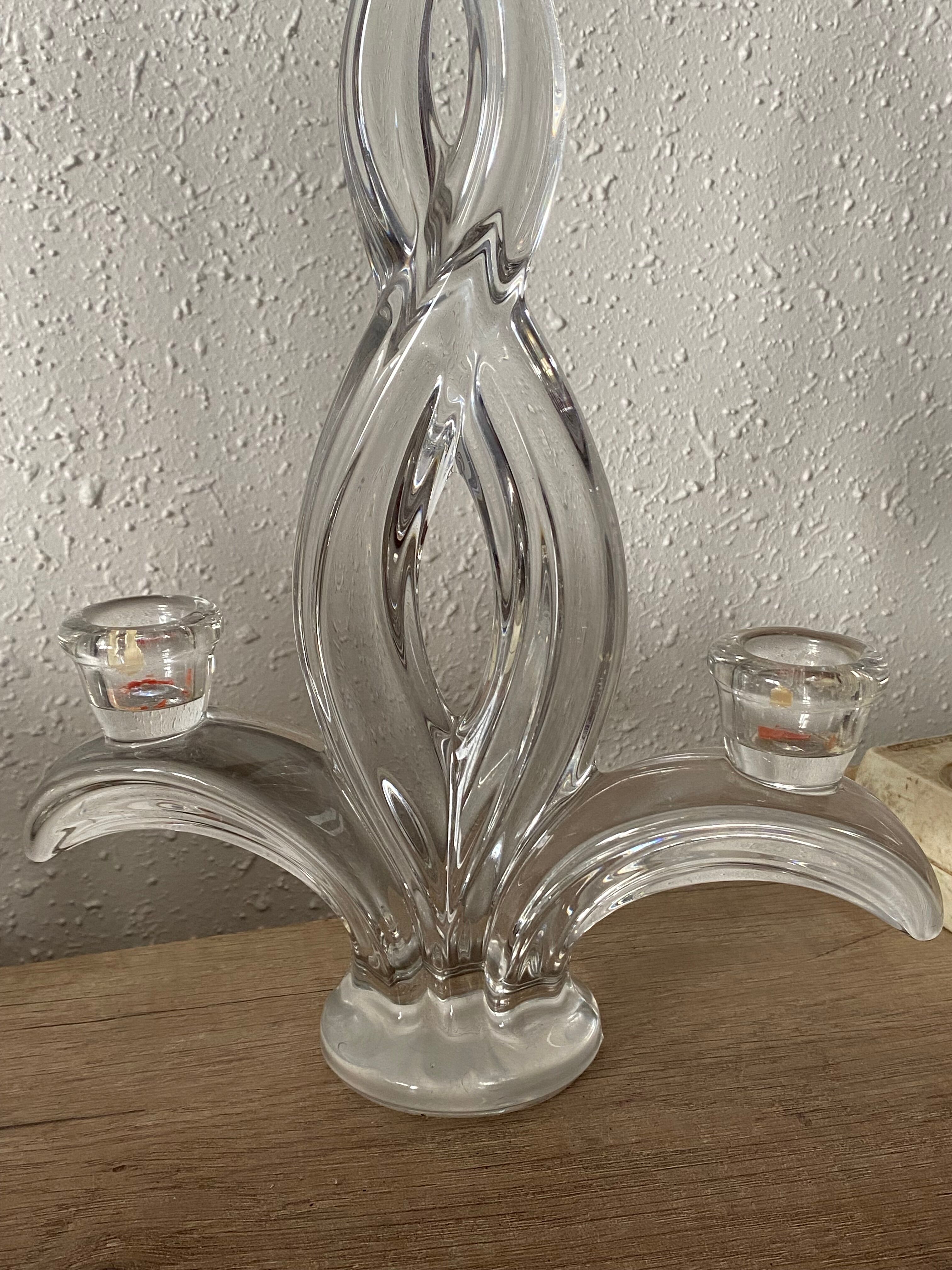 Pair of candlesticks Art de Vannes France