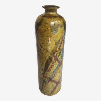 Stoneware bottle vase