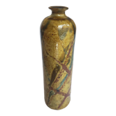 Vase bouteille en grès