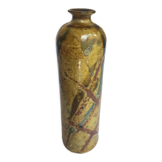 Stoneware bottle vase