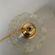 Vintage glass table or hanging lamp
