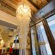 Venini Murano glass chandelier, Italy 1970s