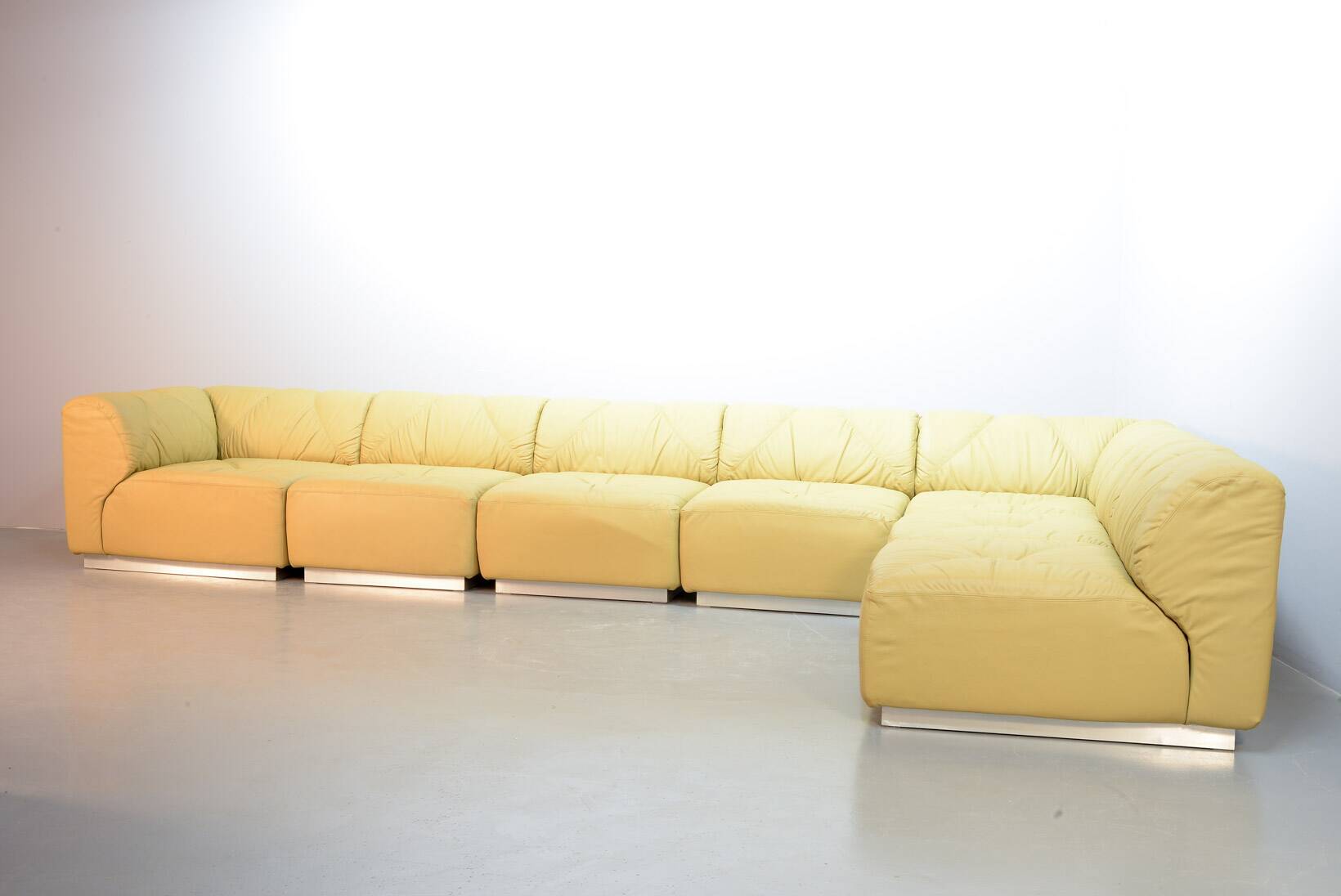 Distinctive Walter Knoll Modular Sofa 'Domaine' by Bernd Münzebrock, 1970s