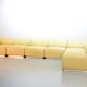 Canapé modulaire original Walter Knoll « Domaine » par Bernd Münzebrock, années 1970