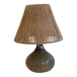 Swedish ceramic lamp by Rolf Palm, 1960s