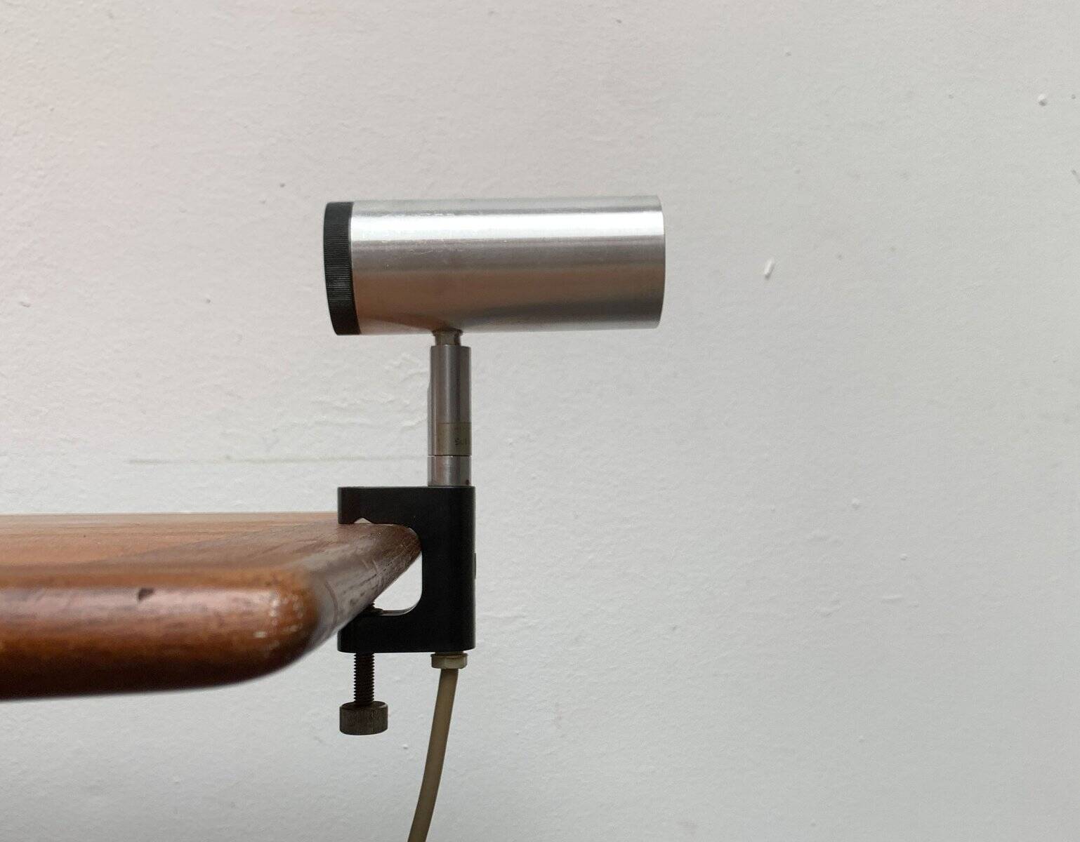 Vintage minimalist clip lamps from the space age, Table or Shelf, by Philips
