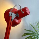 Vintage orange articulated desk lamp
